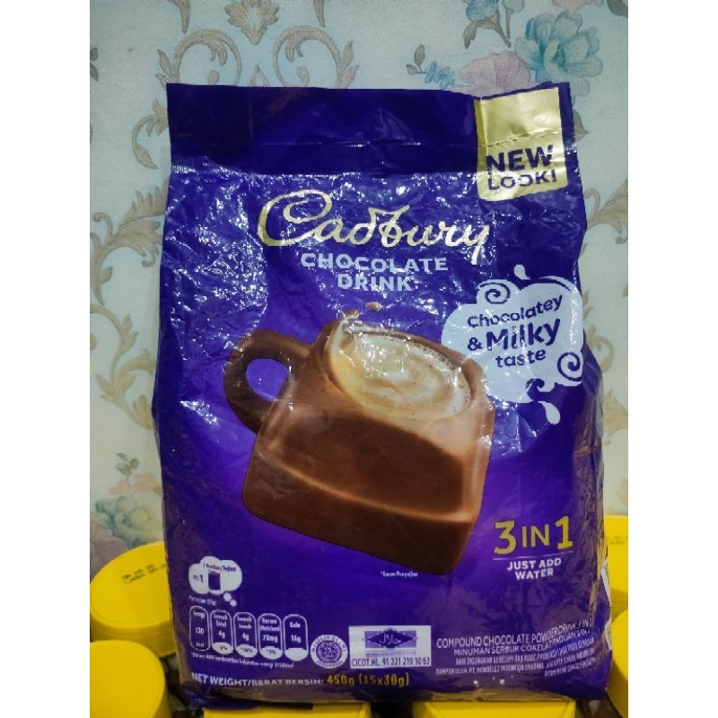 Jual Cadbury In Hot Chocolate Drink Isi Sachet X Gr Murah