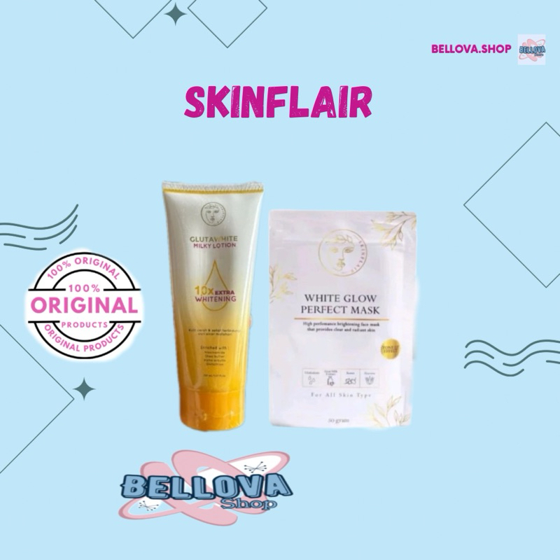 Jual Bellova Skinflair White Glow Perfect Mask Skinflair Anti