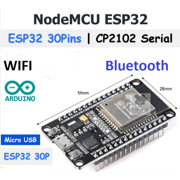 Jual Esp Esp Esp Wroom Wifi Bluetooth Iot Doit Devkit V Pin