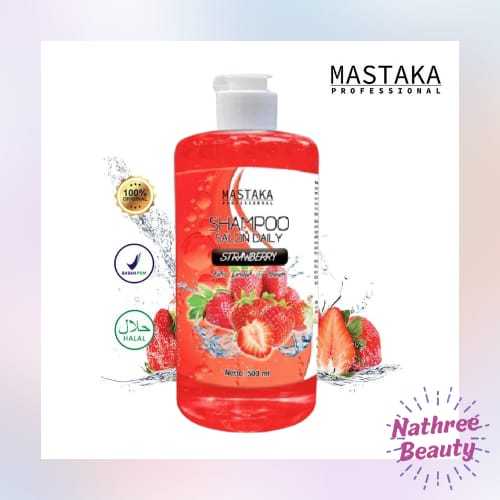 Jual SHAMPOO SALON MASTAKA AROMA Buah STRAWBERRY 500 ML Shopee Indonesia