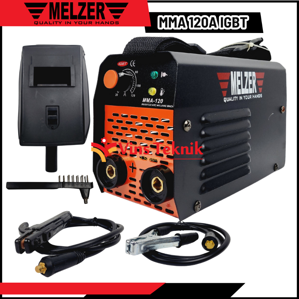 Jual Mesin Travo Las Listrik 450Watt IGBT Inverter MELZER MMA 120A IGBT