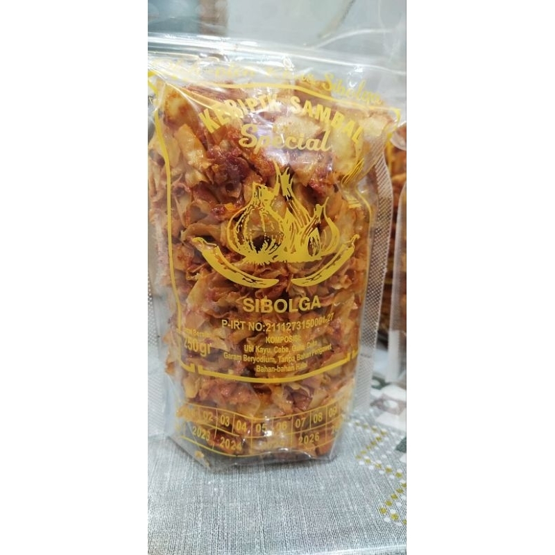 Jual KERIPIK SAMBAL BALADO KHAS SIBOLGA KERIPIK KHAS SIBOLGA CEMILAN