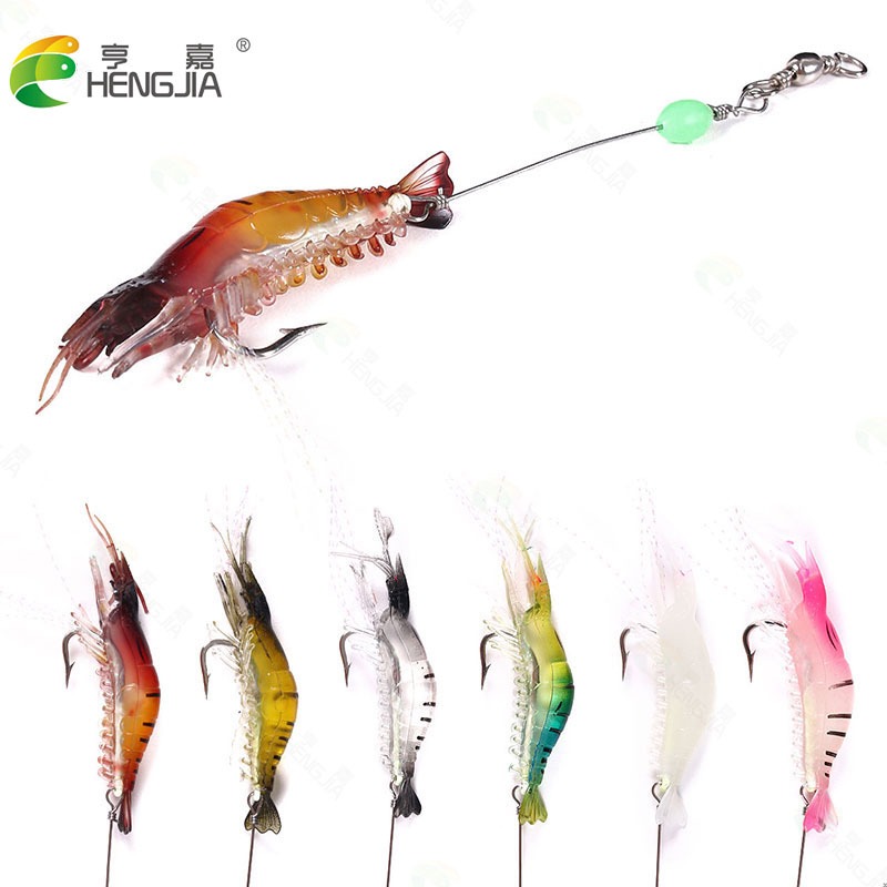 Jual Softlure Hengjia So Cm Gram Softlure Udang Terlaris Umpan