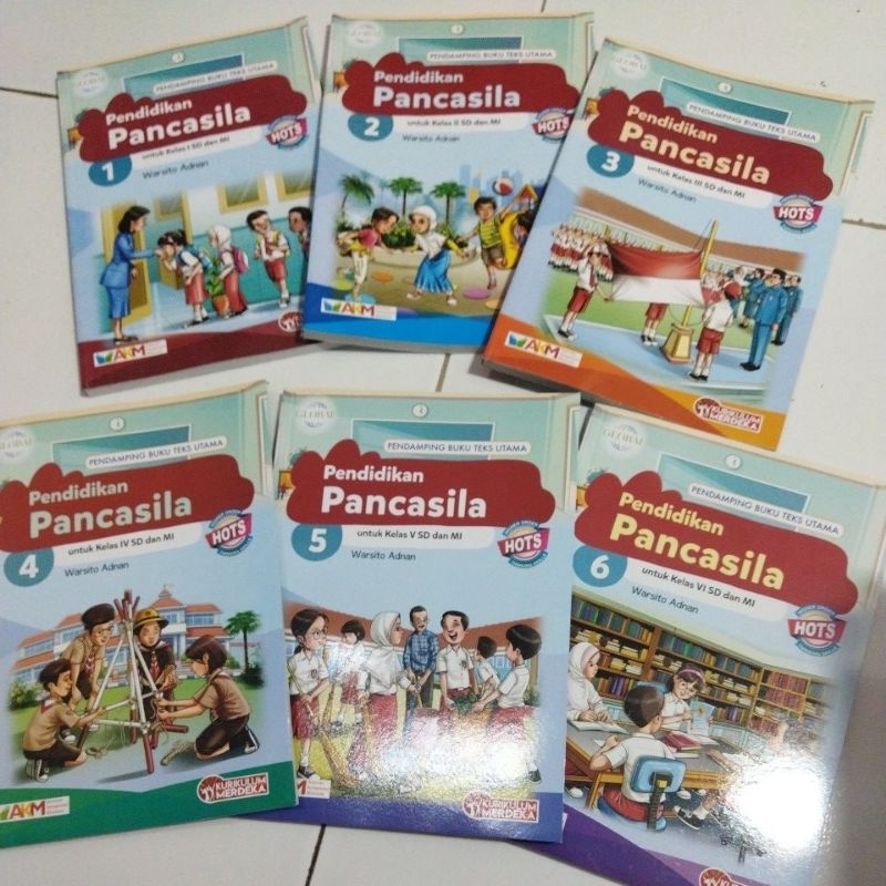 Jual GLOBAL PENDIDIKAN PANCASILA PPKN KELAS 1 6 SD MI KSP KURIKULUM