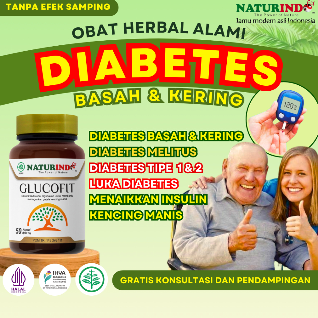 Jual Glucofit Obat Diabetes Gula Darah Tinggi Kencing Manis Ampuh