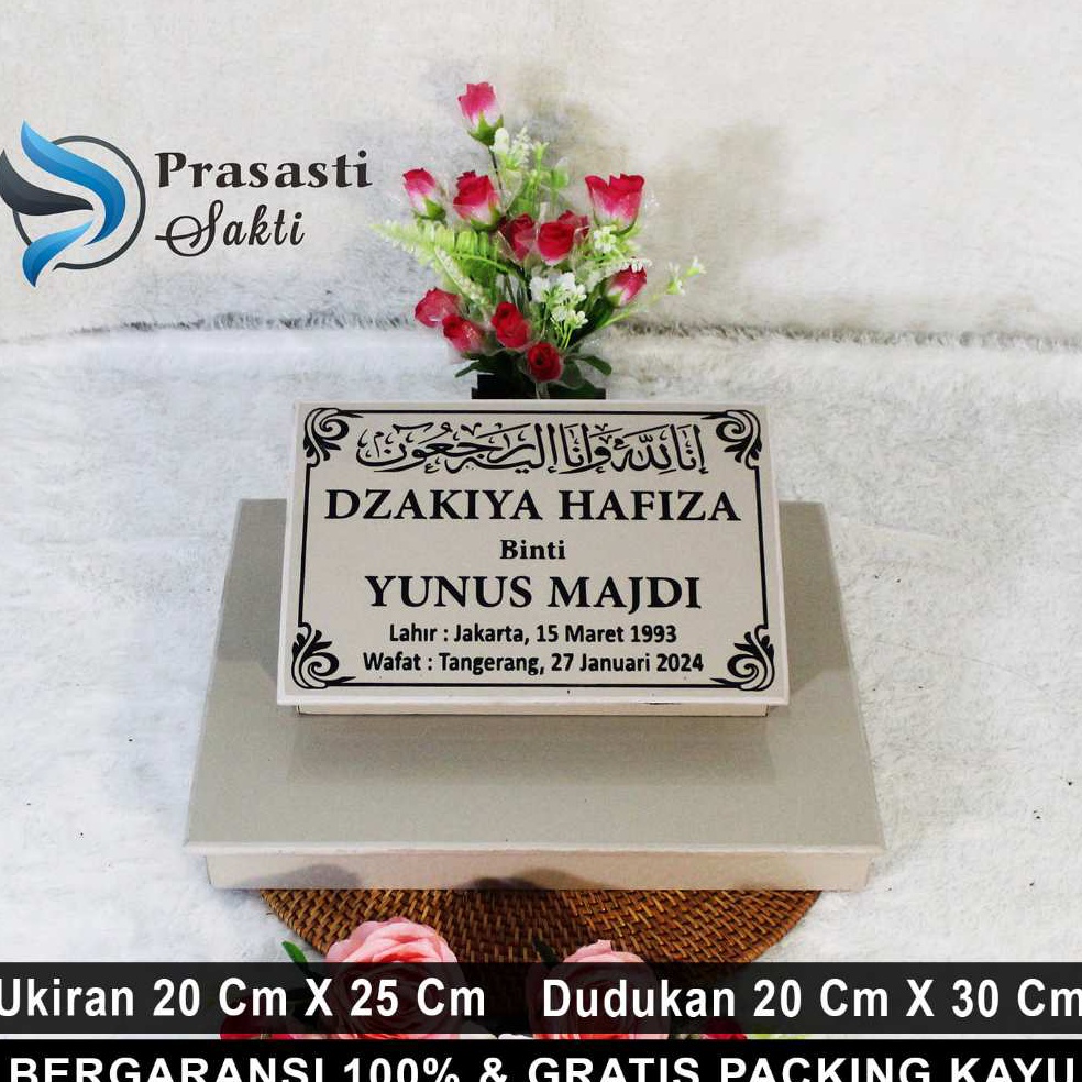 Jual Kode R E Batu Nisan Makam Granit Full Set Kijing Maesan Kuburan