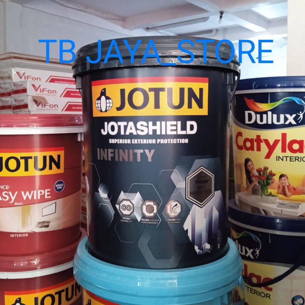 Jual JOTUN JOTASHIELD INFINITY 20L CAT TEMBOK EXTERIOR JOTUN LIGHT