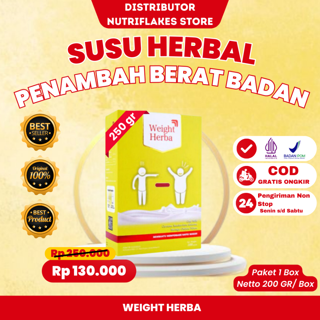 Jual Weight Herba Original Susu Weight Herba Penambah Dan Penggemuk