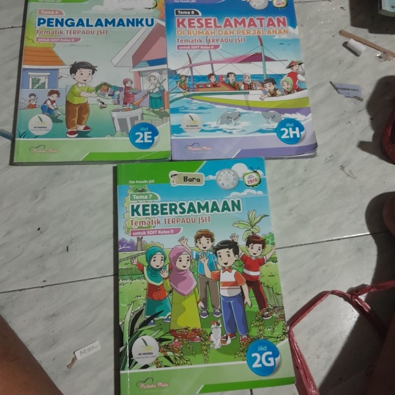 Jual Tematik Terpadu Jsit A B C D E F G H Kelas Sd Penerbit