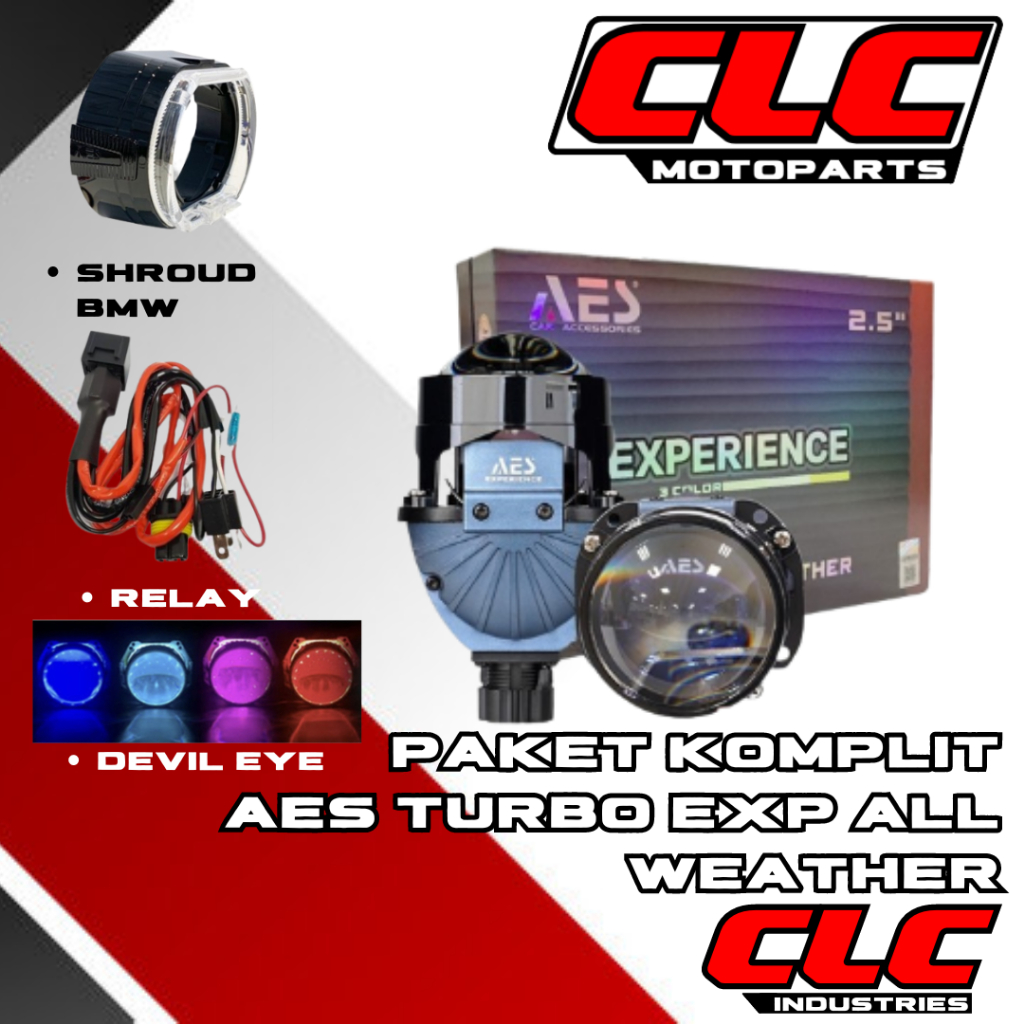 Jual Paket Komplit All Weather Projie Biled Turbo Aes Se Experience