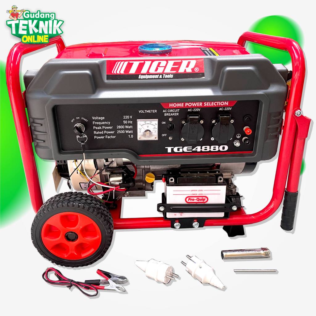 Jual Genset W Tiger Tge New Model Power Generator Watt