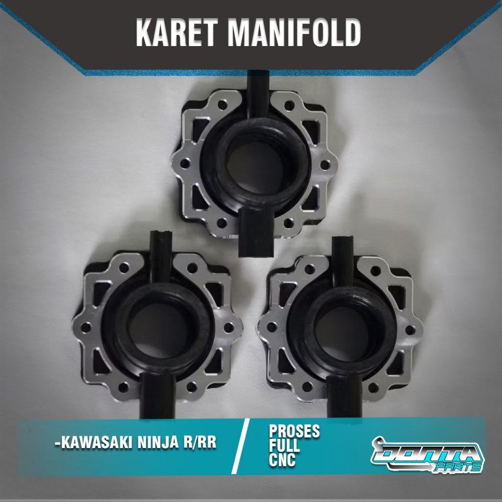 Jual Karet Manifold Kawasaki Ninja R Ninja RR Serta Flendes Penjepit