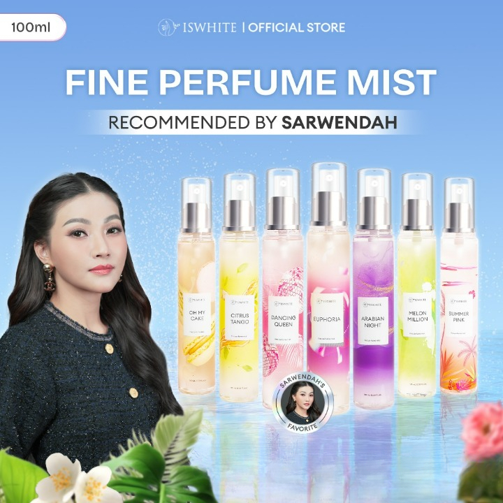 Jual Iswhite Bundling Perfume Body Mist Ml Parfum Badan Dengan