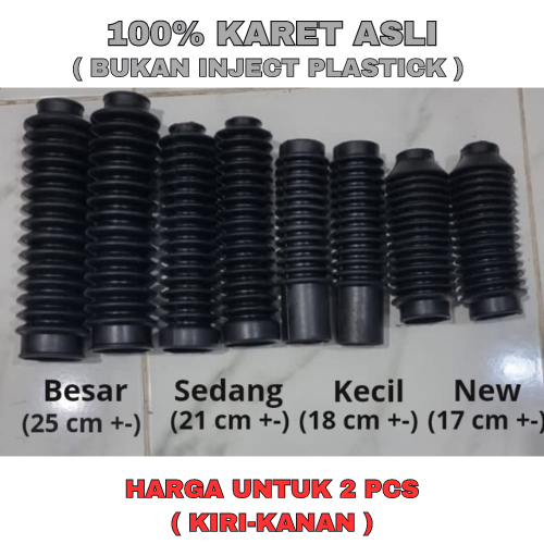 Jual Karet Shock Motor Sport Karet Shock Universal Cover Shock Depan