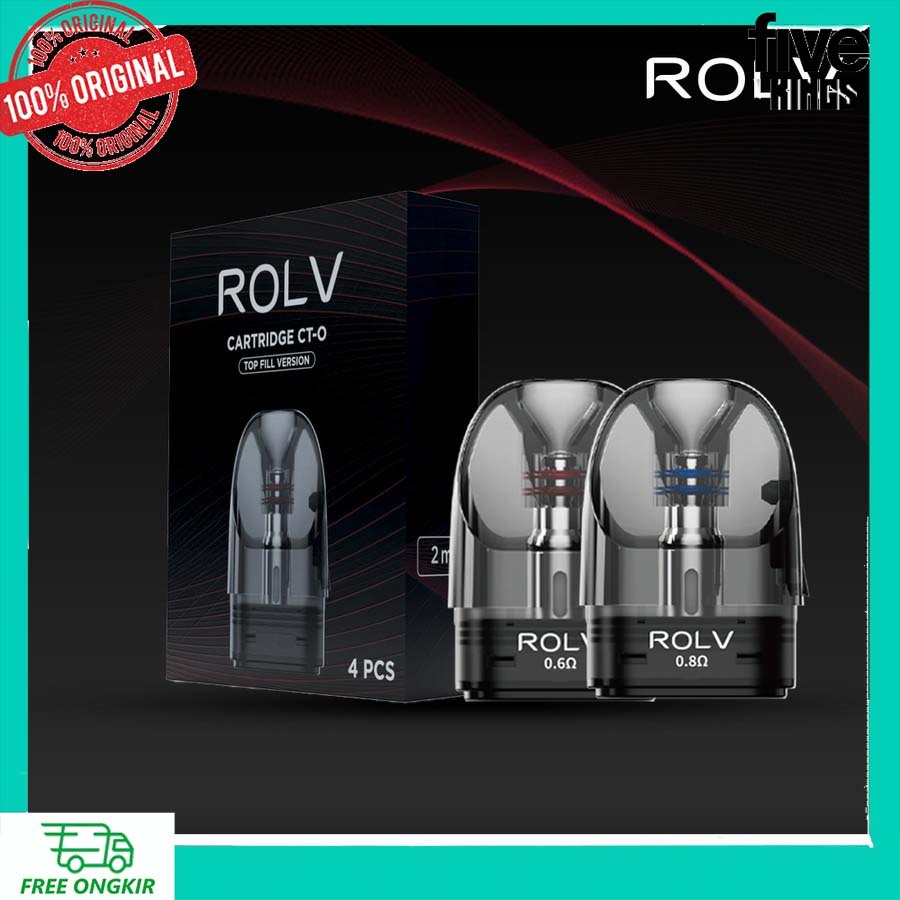 Jual CARTRIDGE ROLV POD 100 ORIGINAL CATRIDGE ROLV XLIM OXVA SQ