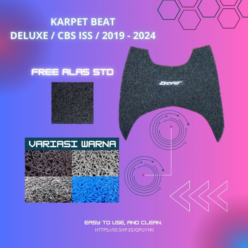 Jual Karpet Motor Beat Deluxe Beat Street Beat Cbs Iss