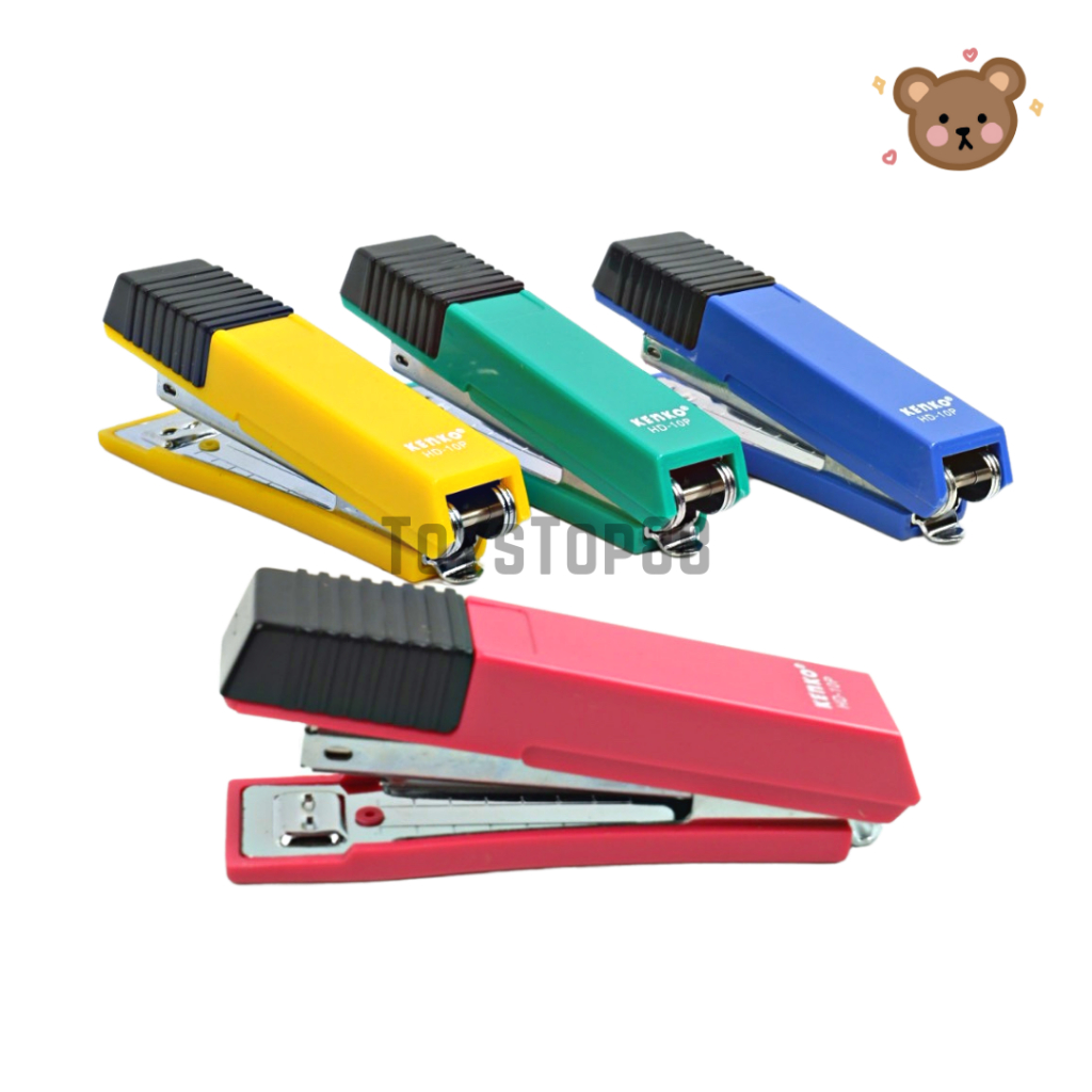 Jual Stapler Kenko Full Warna HD 10P Staples Hekter Jepretan Full