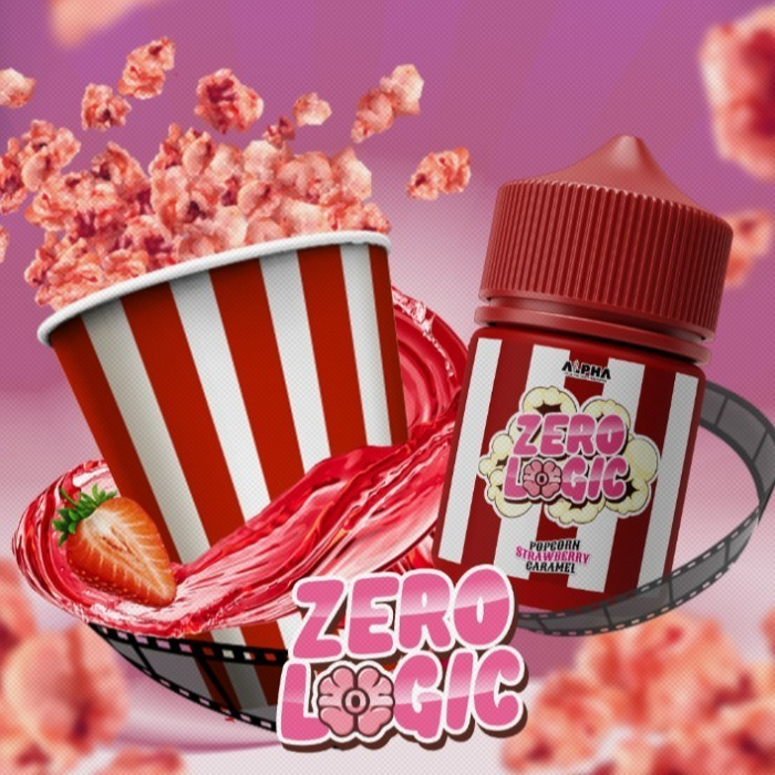 Jual ZERO LOGIC STRAWBERRY POPCORN CARAMEL 60ML CUKAI Shopee Indonesia