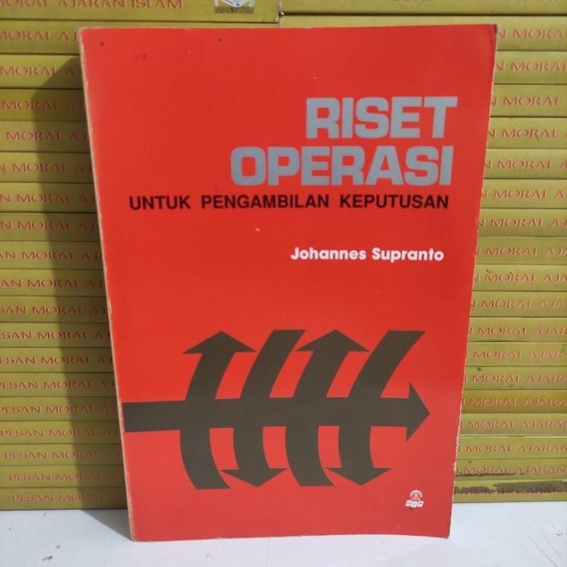 Jual Buku Obral Murah Riset Operasi Untuk Pengambilan Keputusan