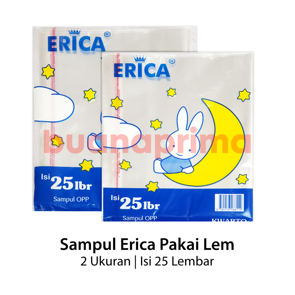 Jual Sampul Buku Tulis Erica Opp Isi Lembar Ukuran Boxy Kwarto