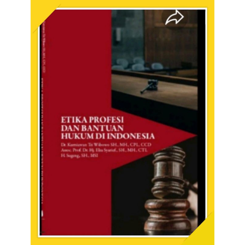 Jual Buku Etika Profesi Dan Bantuan Hukum Di Indonesia Shopee Indonesia