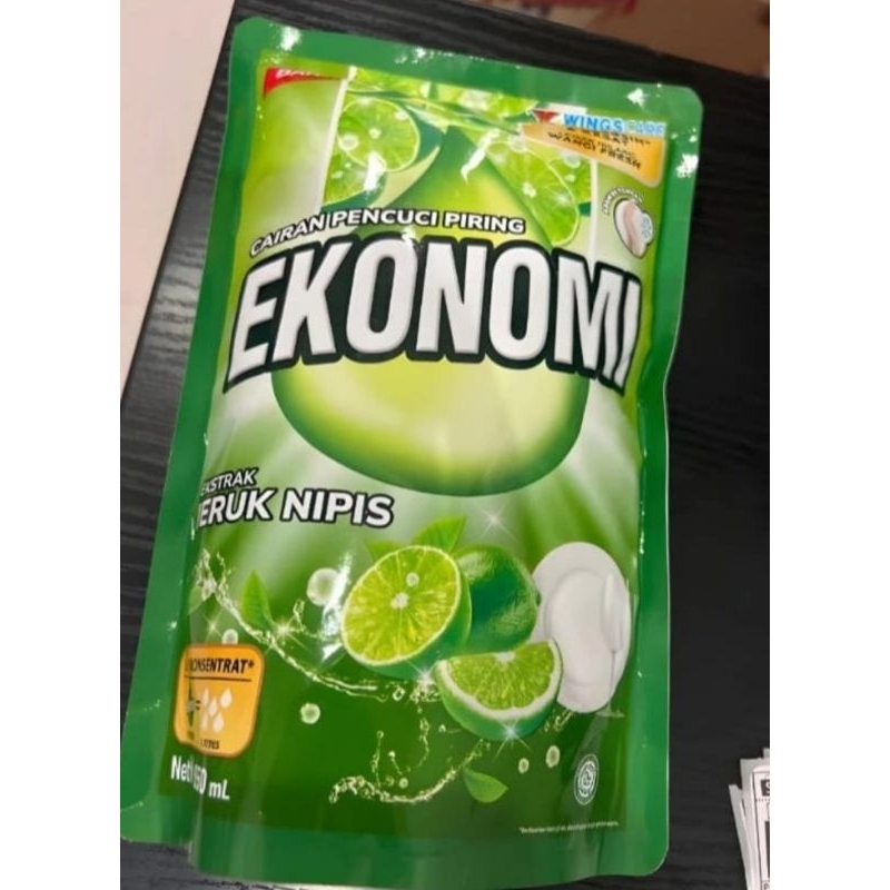 Jual EKONOMI POWER LIQUID 650ML SABUN CUCI PIRING Shopee Indonesia