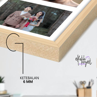 Jual Cetak Foto Bingkai Kayu Mdf Ukuran X Cm Shopee Indonesia