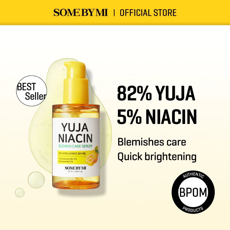 Jual Some By Mi Yuja Niacin Days Blemish Care Serum Ml New