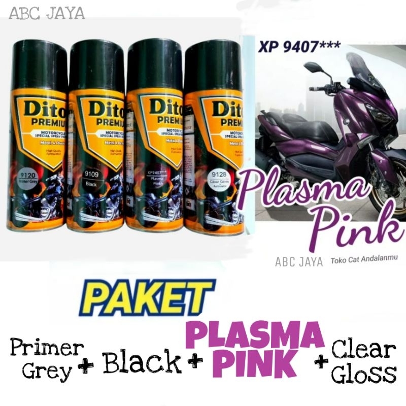 Jual PAKET LENGKAP Cat Pilok Diton Premium Warna Xirallic Xiralic Laser