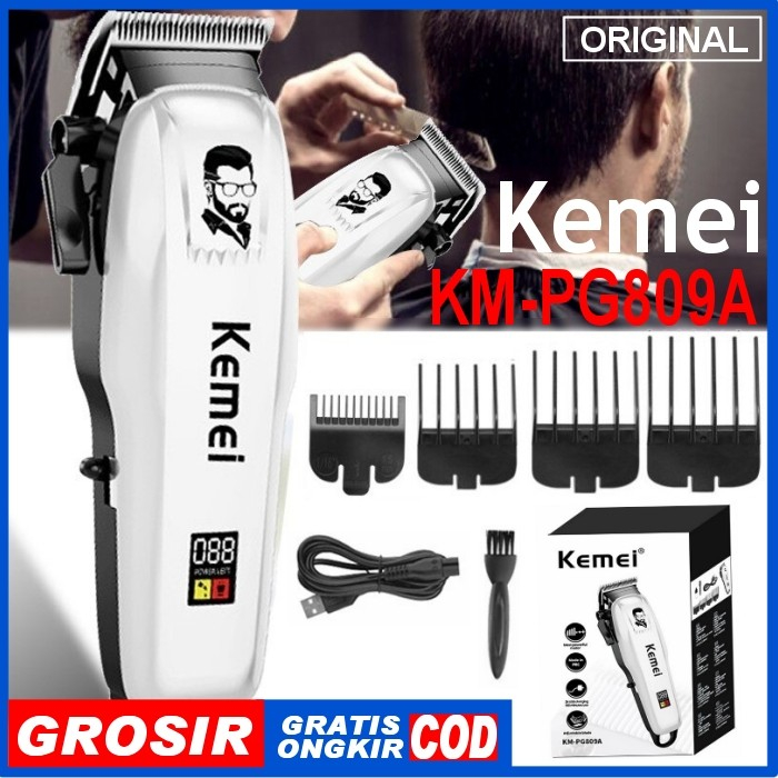 Jual Alat Cukur Rambut Kemei Hair Clipper Professional Cukuran Km Pg