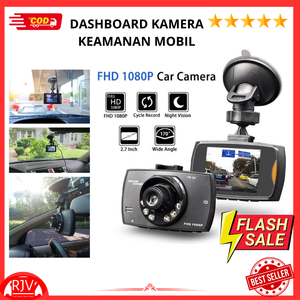 Jual DashCam Kamera Mobil Depan DVR G30 RECORDER Full HD 1080P 2 7 Car