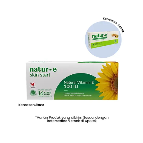 Jual Natur E Skin Start Natural Vitamin E Iu Kapsul Vitamin E