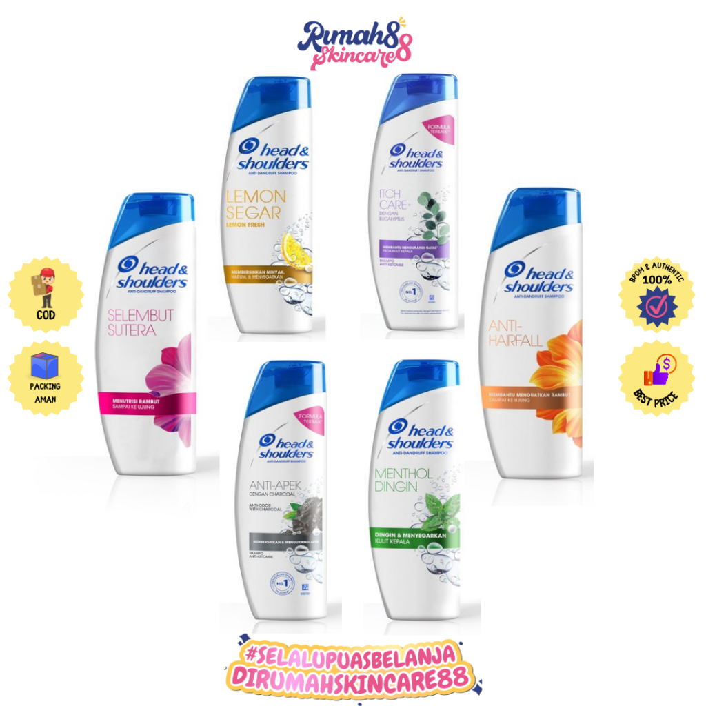 Jual HEAD SHOULDERS Shampoo Anti Dandruff Series 160ml Shopee Indonesia