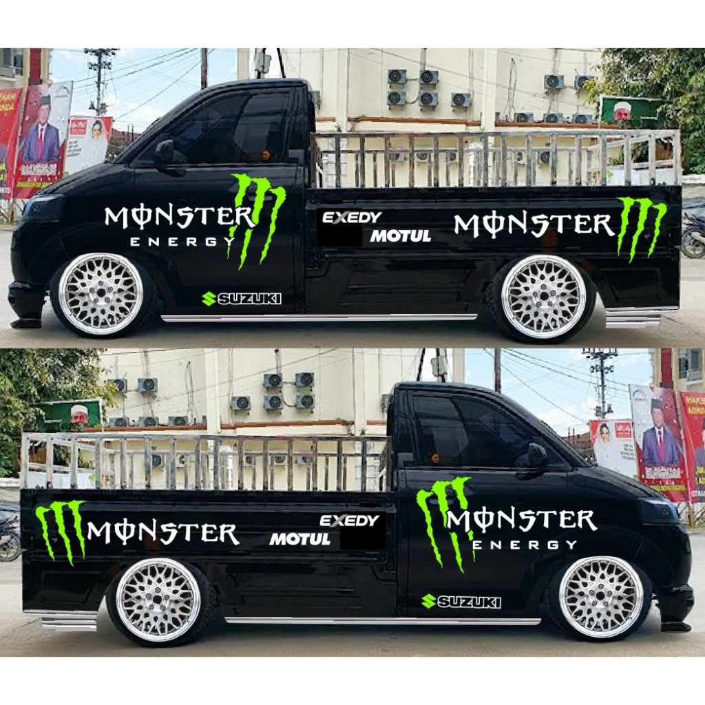 Jual STICKER MONSTER MOBIL MEGA CARRY GRAN MAX PICK UP SS FUTURA L300