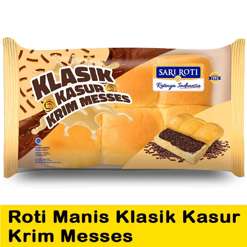 Jual Cek Deskripsi Sari Roti Sobek Coklat All Varian Shopee Indonesia