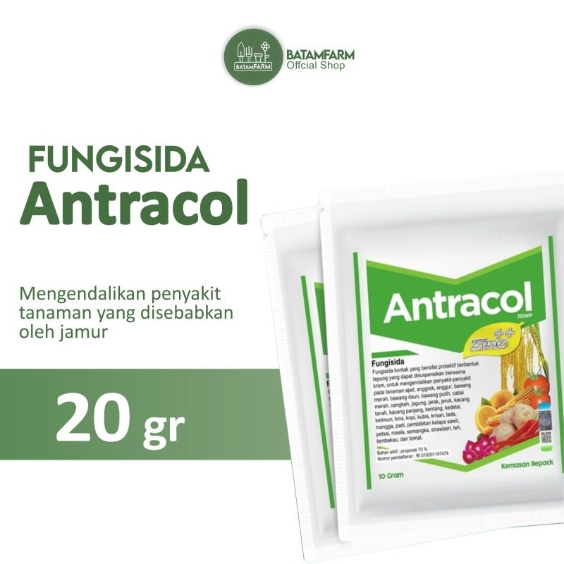 Jual Fungisida Antracol Zinc 70 WP Shopee Indonesia