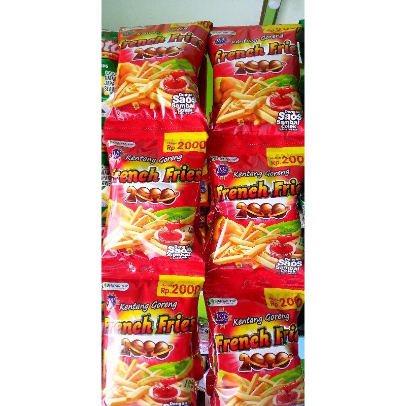 Jual French Fries Kentang Goreng G Renceng Isi Pcs Shopee