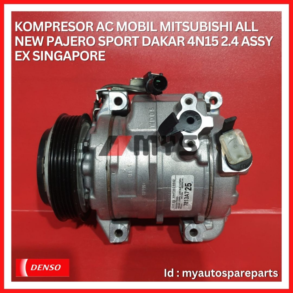 Jual KOMPRESOR AC Mobil MITSUBISHI All New Pajero Sport DAKAR 4N15 2 4