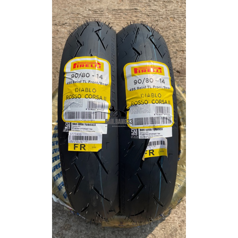 Jual Ban Pirelli Diablo Rosso Corsa Ii Satu Set Shopee