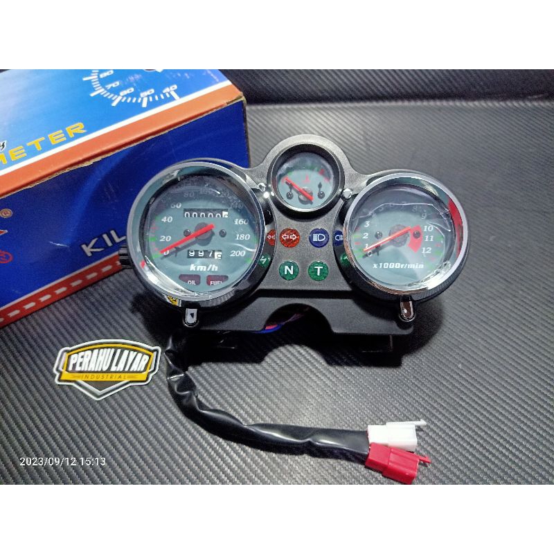 Jual SPIDOMETER NINJA SS SPIDO NINJA R SET PANGKON SPEEDO NINJA IMPORT