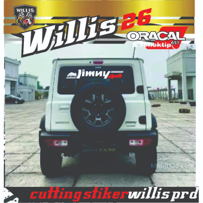 Jual Sticker Stiker Kaca Mobil Suzuki Jeep Jimny Katana X Off Road