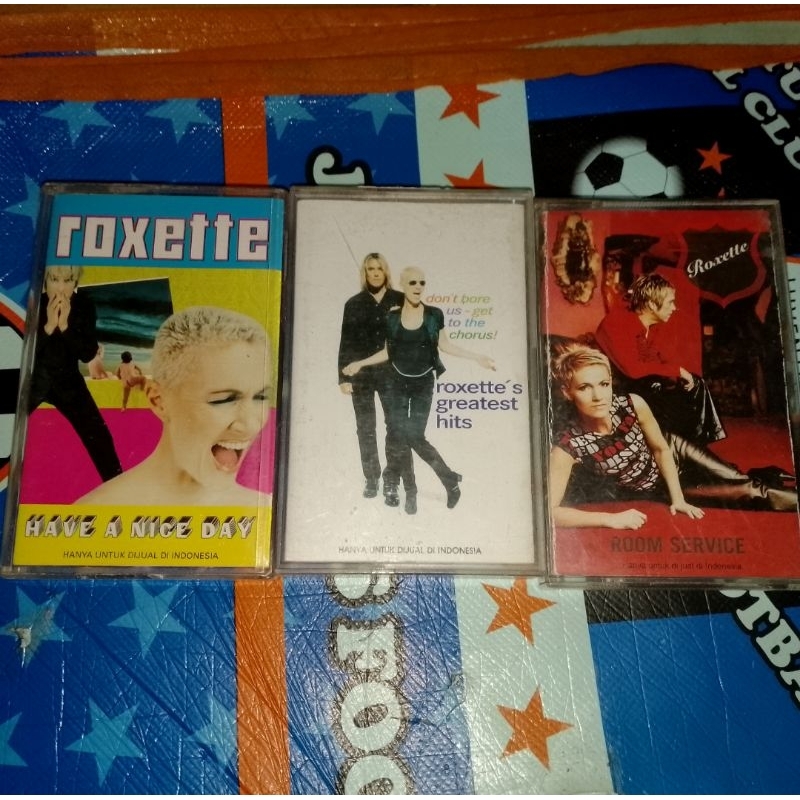 Jual Kaset Pita Sepaket Roxette Shopee Indonesia