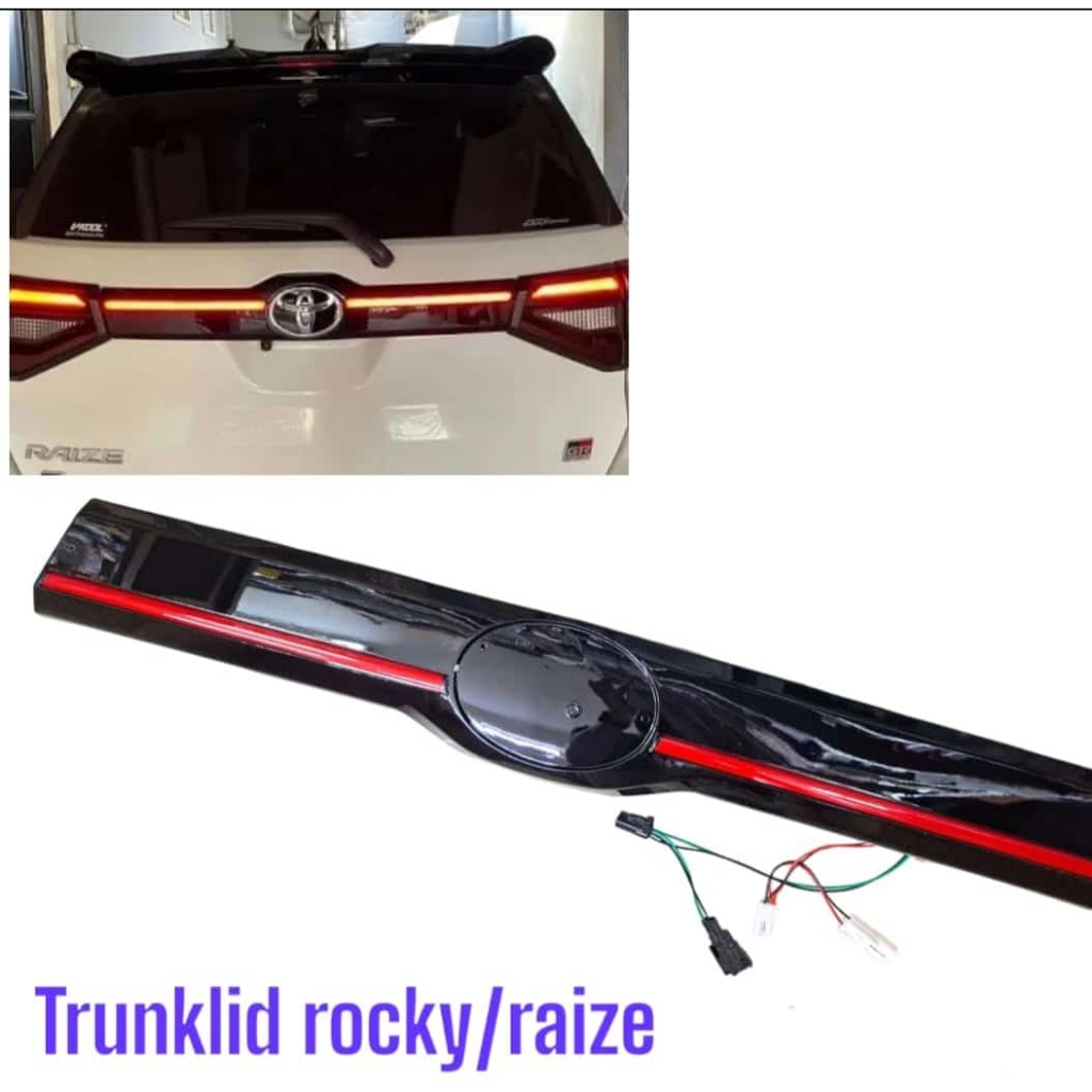 Jual Trunk Lid Bagasi Belakang Led Function Mobil Raize Rocky