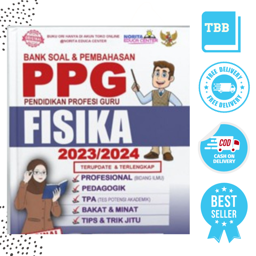 Jual BUKU BANK SOAL DAN PEMBAHASAN PPG FISIKA TAHUN 2023 2024 Shopee