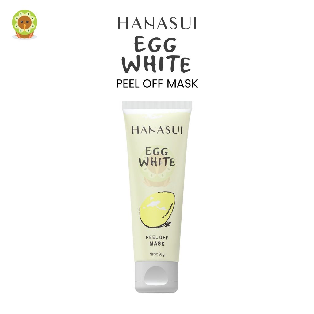 Jual HANASUI EGG WHITE PEEL OFF MASK MASKER TELUR HANASUI BPOM