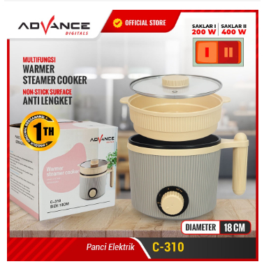 Jual Advance C Panci Listrik Elektrik Multifungsi Warmer Steamer