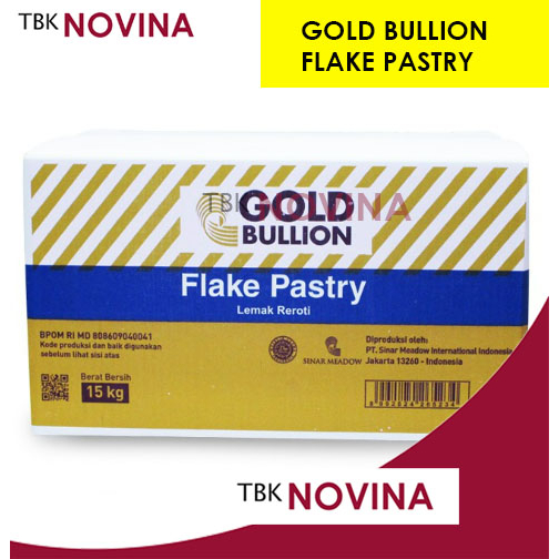 Jual Gold Bullion Korsvet Flake Pastry Danish Pastry Lemak Lipat