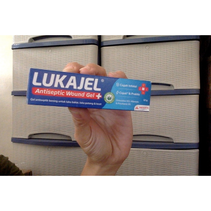 Jual Lukajel Antiseptic Salep Luka Bakar Potong Lecet Gram Shopee