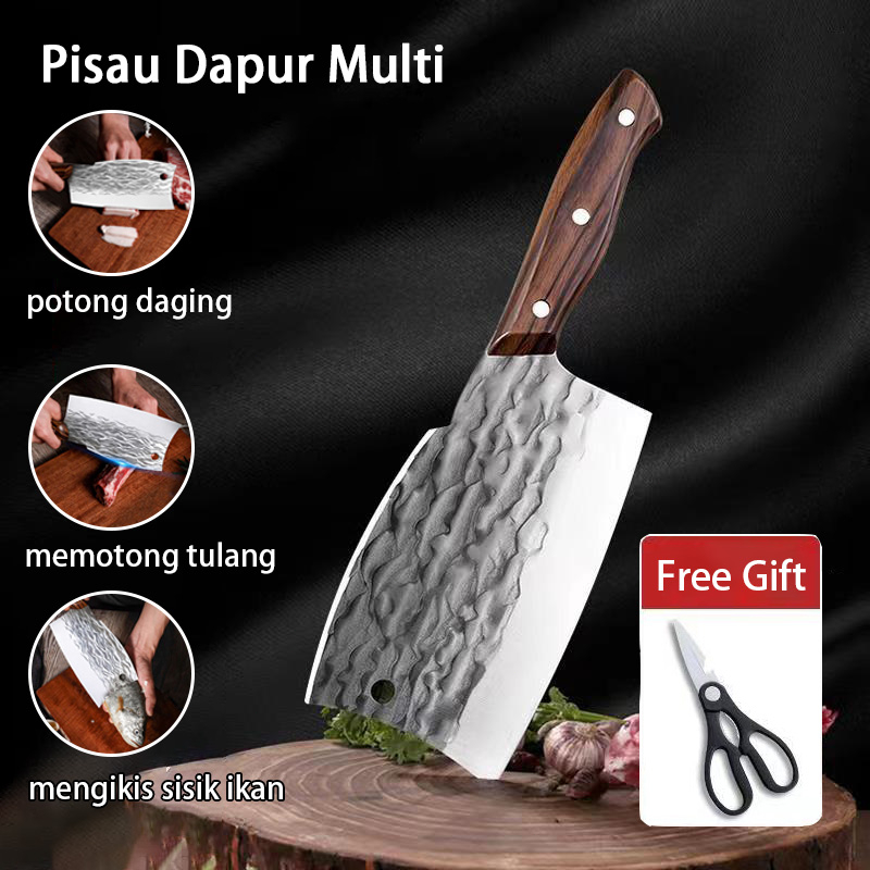 Jual Pisau Dapur Profesional Sisi Pisau Daging Super Tajam Pisau Ic