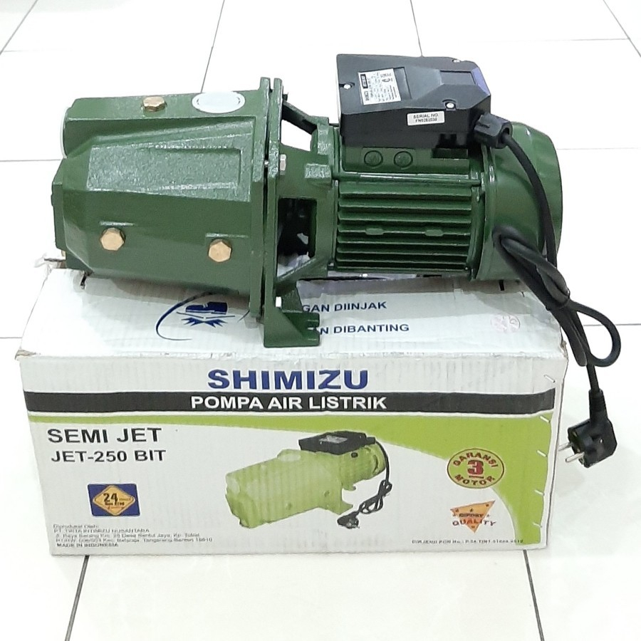 Jual SHIMIZU JET 250 BIT Pompa Semi Jet Shopee Indonesia